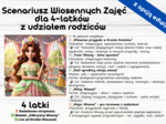 Scenariusz Wiosennych Zajęć dla 4-latków z udziałem rodziców Wiosna Przedszkole