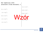 Wzór algebraiczny (A+B)^2, upraszczanie (liczby dziesiętne) | matematyka, algebra | 26 kolumn