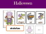 Karty Obrazkowe Halloween Flashcards