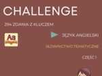 21 VOCABULARY CHALLENGE: Matura rozszerzona