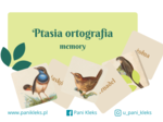 Ptasia ortografia - gra memory