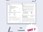 Together 4 Unit 7 - test i kartkówki