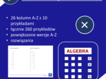 Mnożenie jednomianów | matematyka, algebra | 26 kolumn