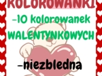 WALENTYNKI KOLOROWANKI