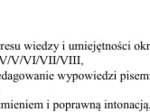 Przykładowe uzasadnienia oceny celującej i niedostatecznej + OFEROWANE PRZEZ NAUCZYCIELA DZIAŁANIA I FORMY POMOCY W TRAKCIE PROCESU NAUCZANIA/ klasy 4-8/ język polski