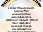 Dyplom- życzenia na Dzień Dziecka