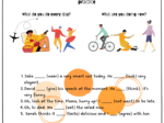 Tenses Speaking Set A1+/B2