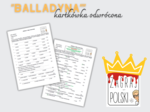 Kartkówka odwrócona – „Balladyna” Juliusza Słowackiego