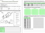 Środowisko przyrodnicze i społeczno-gospodarcze Europy - karta pracy