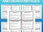 ADVANTAGES AND DISADVANTAGES SET 1