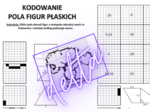 Kodowanie, pola figur płaskich, klasa 8, Snoopy