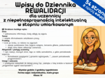 WPISY do Dziennika Uczeń z niepełnosprawnością intelektualną w stopniu umiarkowanym