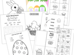 Easter Fun for Kids - karty pracy do kopiowania