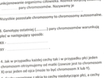 Dziedziczenie płci u człowieka - KP