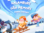 ❄️ Zagadki zimowe – kalambury i gra memory