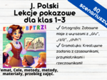 Scenariusze pokazowe - klasy 1, 2, 3 - ortografia i gramatyka, 90 scenariuszy
