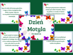 DZIEŃ MOTYLA - Ciekawostki o motylach - WIOSNA – gazetka – biblioteka – świetlica – 23 strony – wersja 1