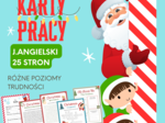 🎄 Świąteczne karty pracy – język angielski 🎅