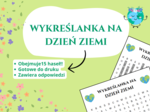 Wykreślanka na Dzień Ziemi 🌍♻️ – ekologia, przyroda, edukacja wczesnoszkolna, język polski, godzina wychowawcza, świetlica