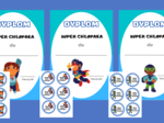 Dyplom Super Chłopaka + medale