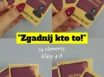 "Zgadnij kto to!" - klasy 4-8 szkoła podstawowa