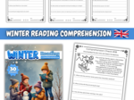 WINTER READING COMPREHENSION – Czytanie że zrozumieniem po angielsku ❄️🇬🇧 30 stron PDF