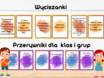 Wyciszanki i przerywniki dla grup i klas