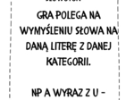 Gra słowotok