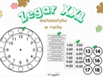Zegar XXL – aktywna nauka godzin (kl. 1–3)