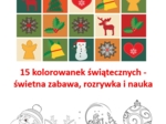 15 świątecznych kolorowanek🎄🎄☃❄