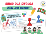 BINGO dla dwojga – Która jest godzina? / gra planszowa