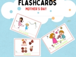 Dzień Matki Karty Obrazkowe/ Mother's Day Flash Cards. Dobre dla przedszkola i SPE.