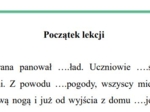 Dyktando dla kl. 4 (,,nie" z rzeczownikami i czasownikami)