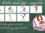 Czynności - fiszki edukacyjne