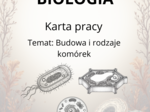 Budowa i Rodzaje Komórek – Karty Pracy + Klucz (Matura 2025)