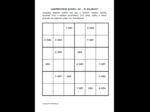 Logopedyczne sudoku (sylaby) - zabawy logopedyczne