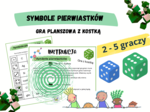 Symbole pierwastków - gra planszowa z kostką