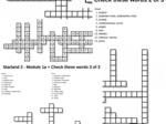 Starland 2 – Module 1 – krzyżówki