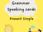 Present Simple/ Karty do mówienia/ Mówienie/ Speaking/ Konwersacje/ Klasy 4-8/ Klasy 4-6/ Klasy 6-8/ SP/ Warm-up/ Rozgrzewka/ Speaking cards/ Gramatyka/ Grammar/ Speaking cards grammar/ E8