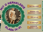 Mit o Heraklesie – scenariusz lekcji języka polskiego z prezentacją i testem | klasy IV–VI