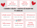 Idiomy // walentynki // gazetka po angielsku