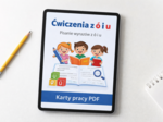 PISOWNIA WYRAZÓW Z Ó I U [Karta pracy, sprawdzian]