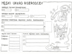 Męski układ rozrodczy - anatomia - klasa 7 - sketchnotka