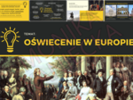 Oświecenie w Europie - prezentacja historia klasa 6