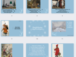 Winter & Christmas in art - prezentacja na zajęcia online/offline