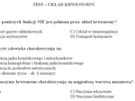 Test - układ krwionośny