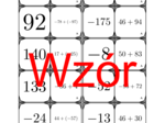 Domino - Dodawanie liczb całkowitych | matematyka