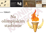 Na olimpijskim stadionie - prezentacja historia klasa 5