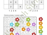 Sudoku -wiosenne i wielkanocne łamigłówki