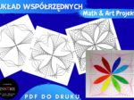 Układ Współrzędnych (zaznaczanie punktów) - Math and Art Projekt. Matematyka + Sztuka.